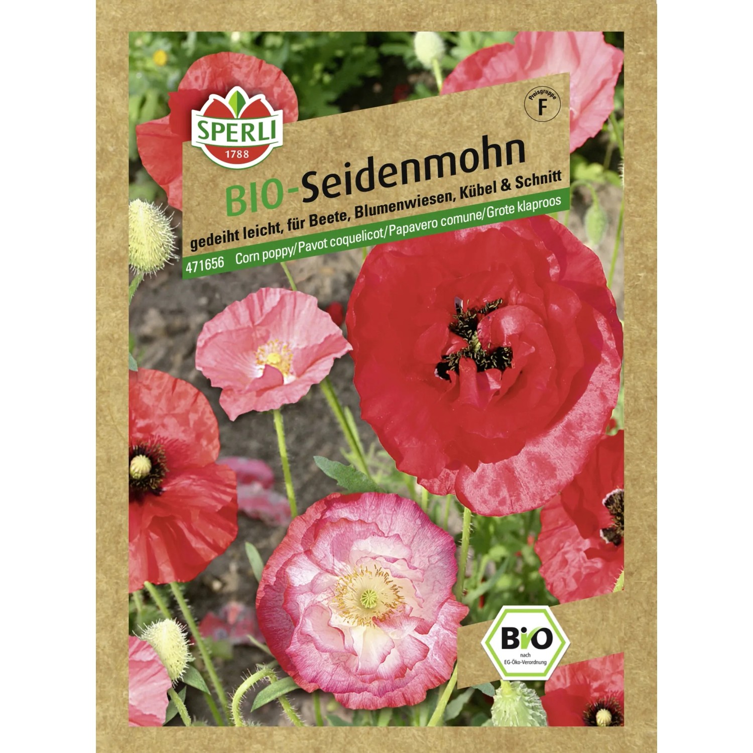 Sperli Seidenmohn Rot Papaver