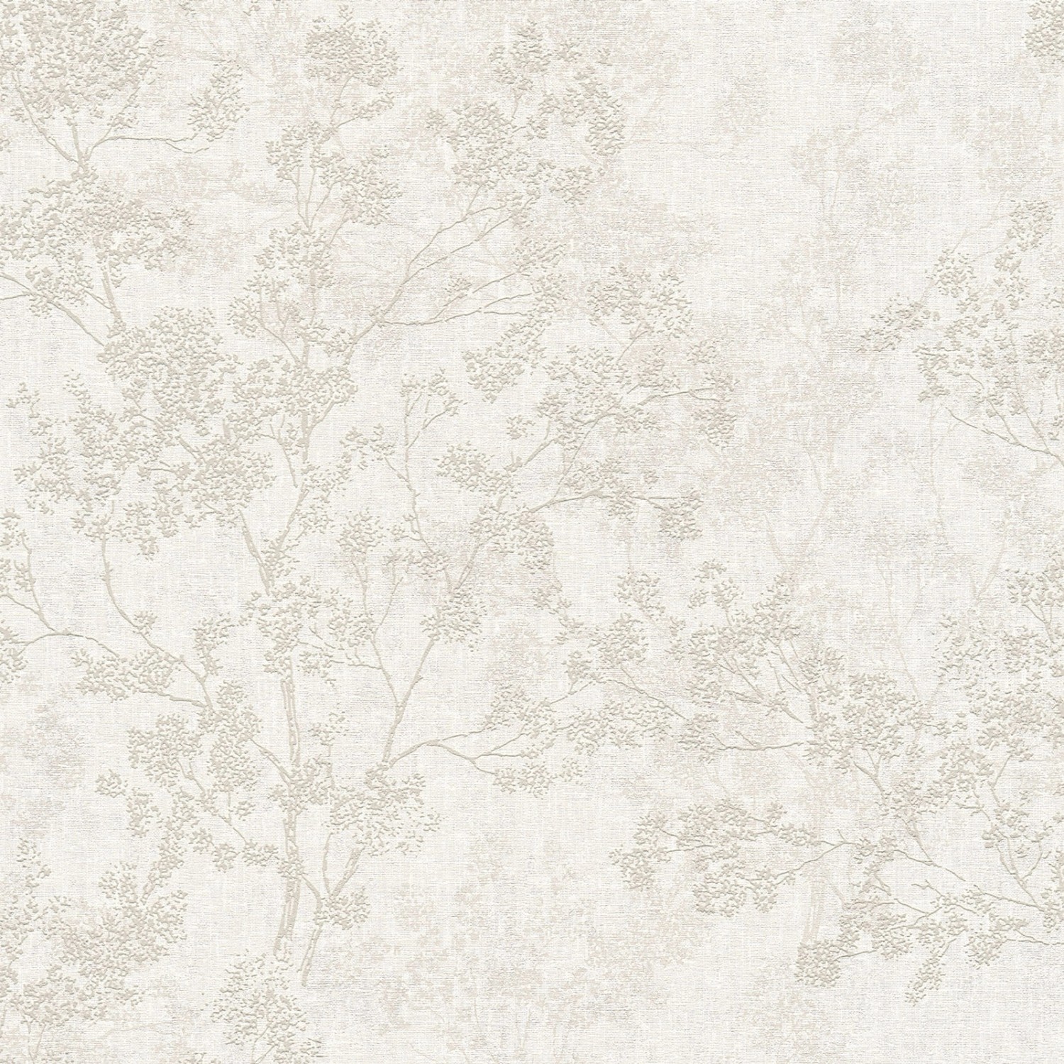 Bricoflor Japanische Kirschblüten Tapete Beige Vliestapete mit Ästen Chinesische Tapete mit Baum Design Ideal für Schlaf...