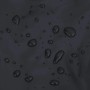 Detailaufnahme: Schwarze Wathose mit Wassertropfen, Größe 38, ideal für Arbeit & Outdoor.