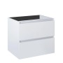 Roca Waschtischunterschrank Evelyne Basic, 60 cm, Weiß Matt, mit 2 Schubladen für Badezimmer.