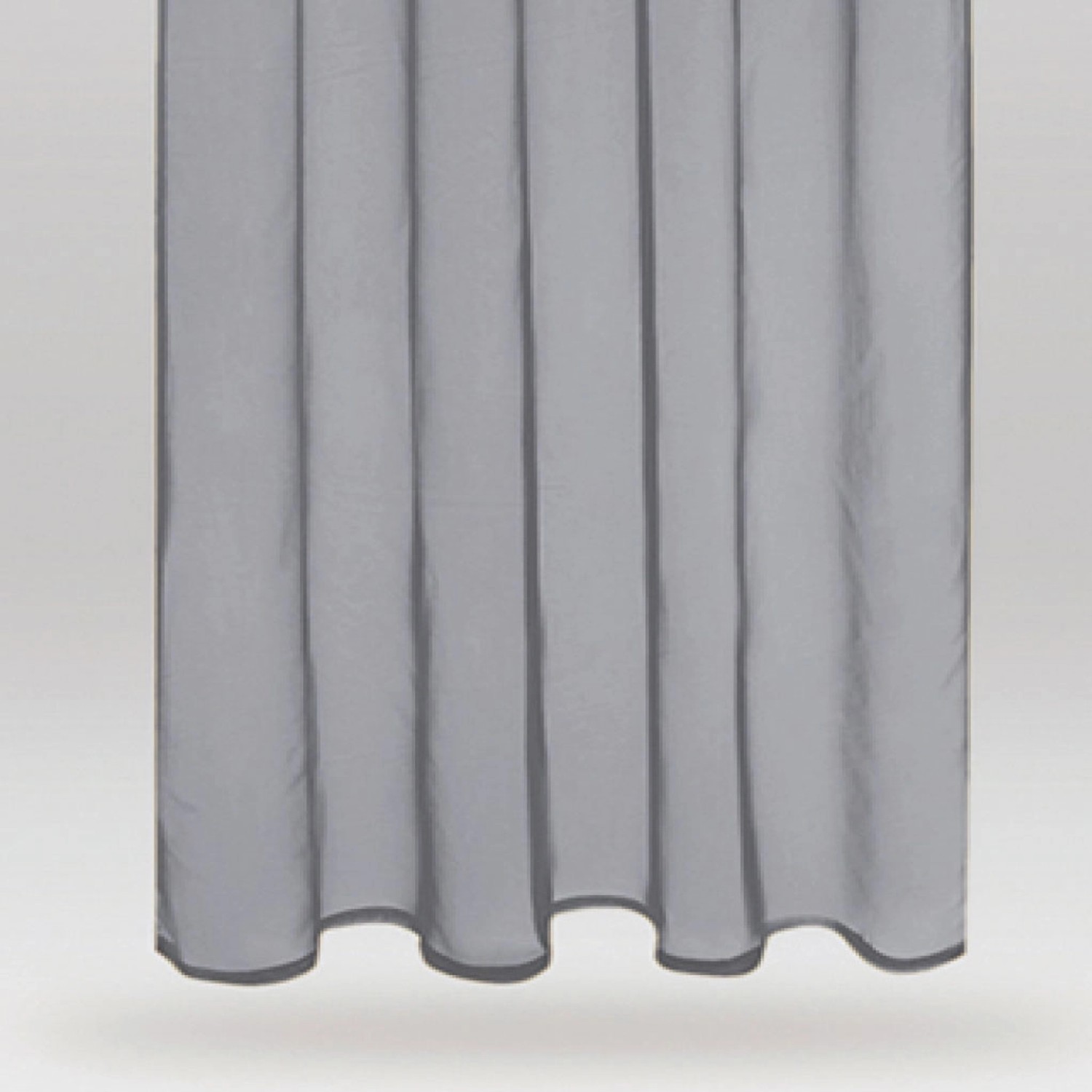 Bestlivings Dekoschal Noella Schlaufe Voile 2er Pack 140 cm x 175 cm Grau günstig online kaufen