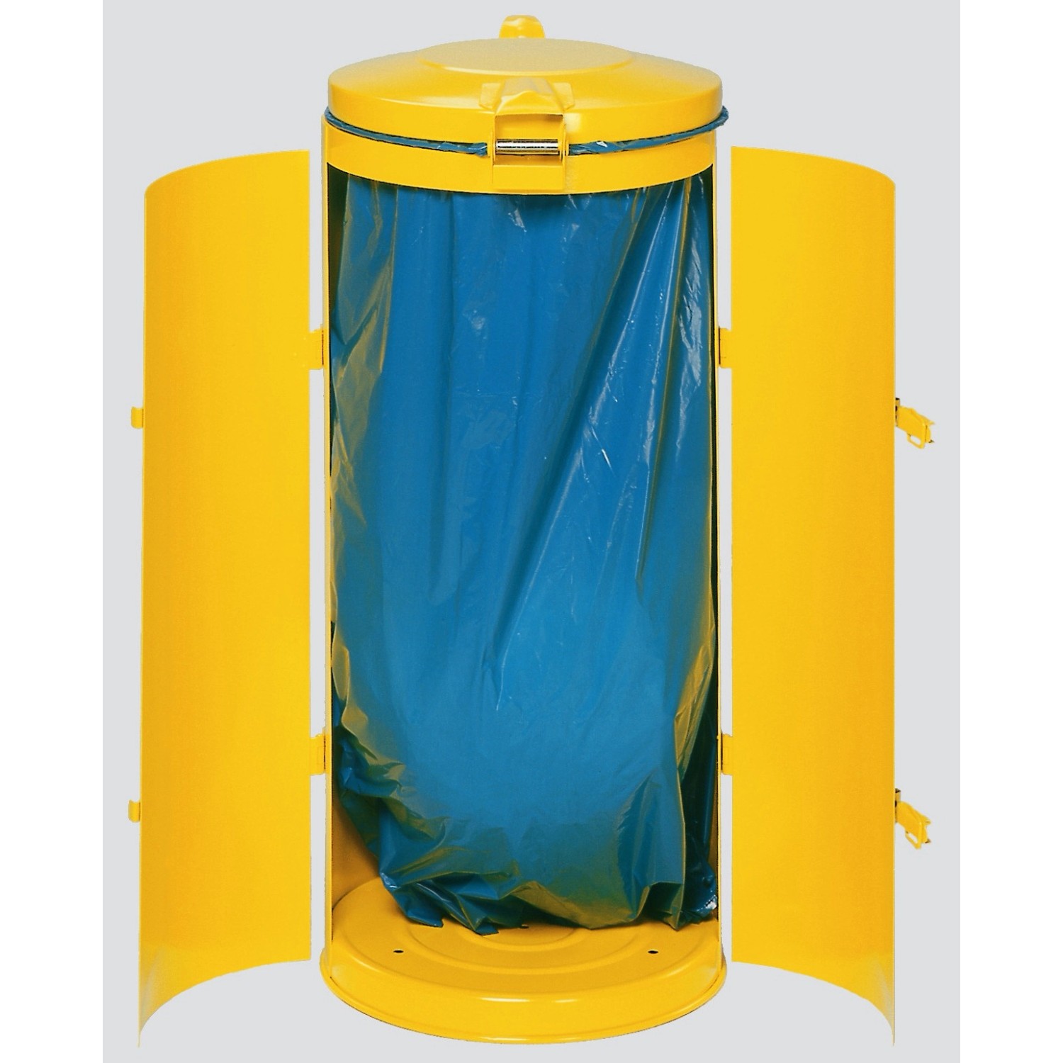 PROREGAL Robuster Abfallsammler Mit Deckel Doppeltür 150 Liter HxBxT 98 x 5 günstig online kaufen