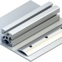 Bosch HSS-Spiralbohrer-Set PointTeQ, 7-teilig, verschiedene Größen auf einem Display.