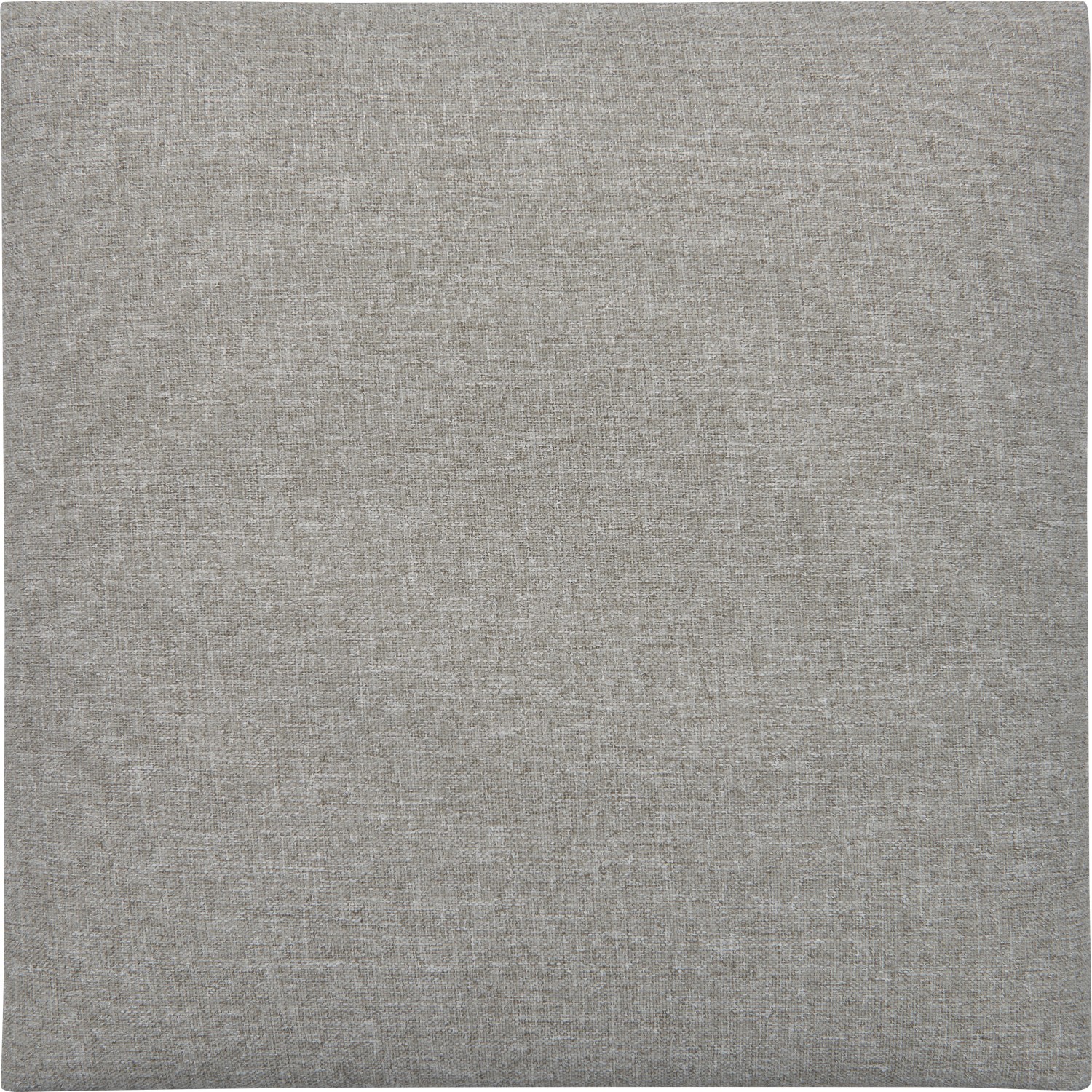 Wandkissen Quadrat 30 cm x 30 cm Hellgrau Struktur