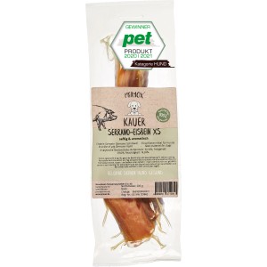 Primox Hunde-Snack Kauer Serrano Eisbein, 1 Stück. Getrockneter Natursnack für Hunde.