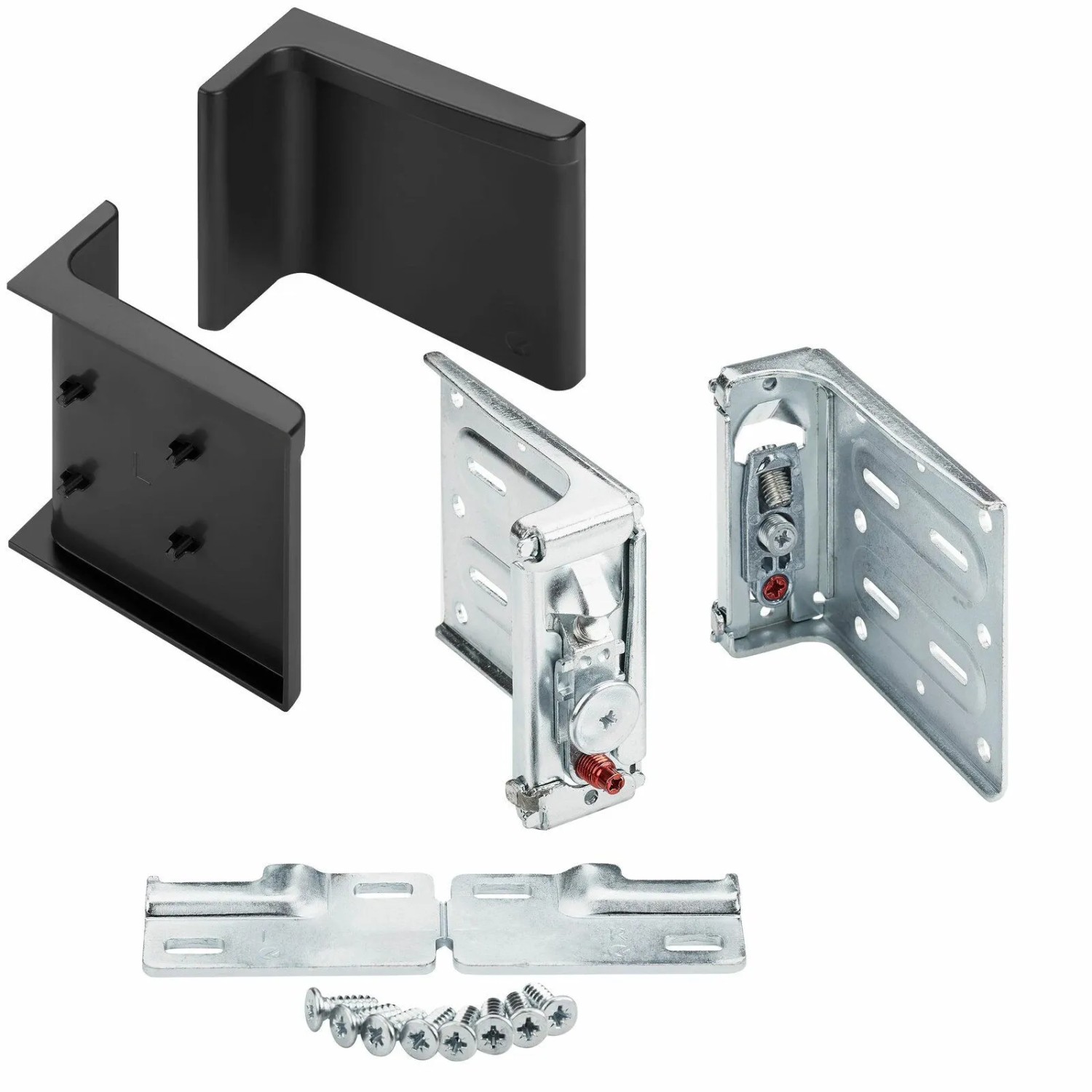 SOTECH 1 Set Schrankaufhänger Libra H11 Tragkraft Pro Stück Bis 160 kg Anthrazit