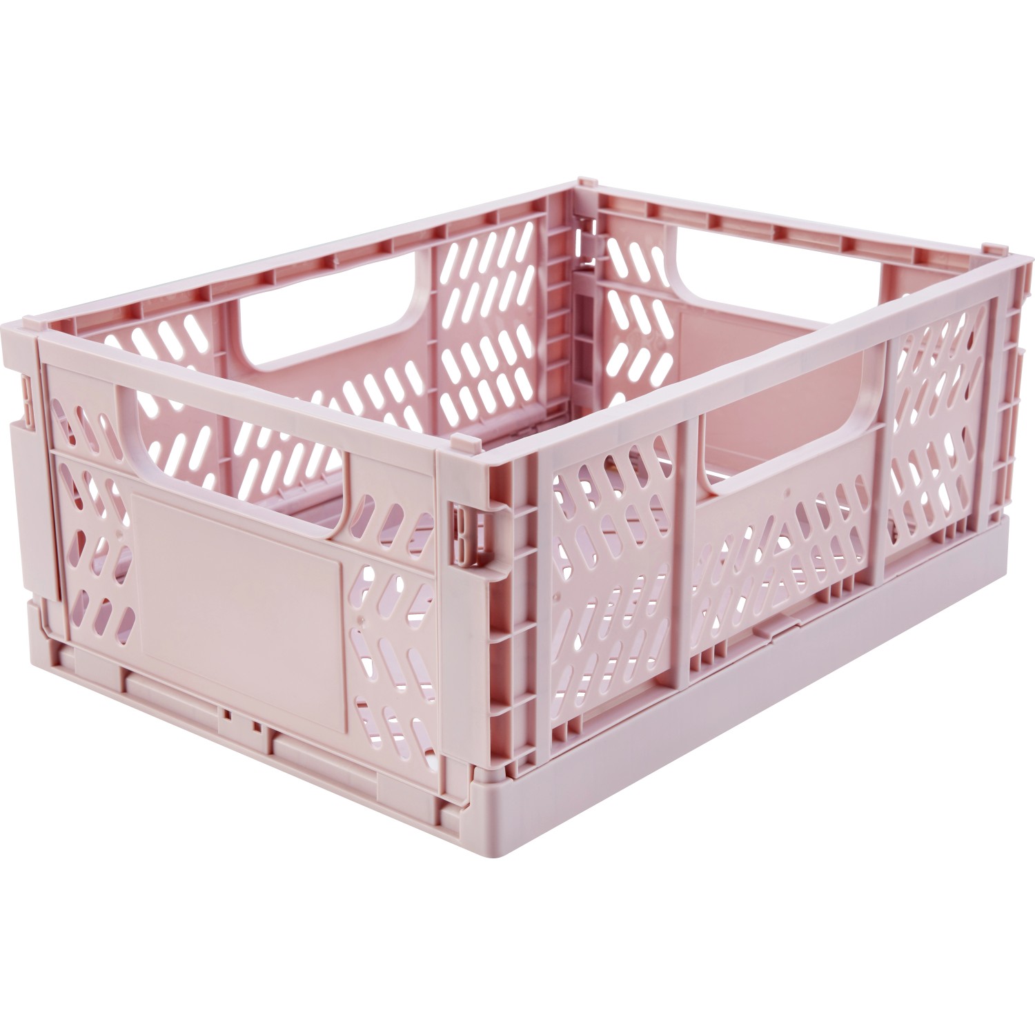 Rosa-wollweiße Klappbox Under The Sea, 1 von 3 Aufbewahrungsboxen im Set.