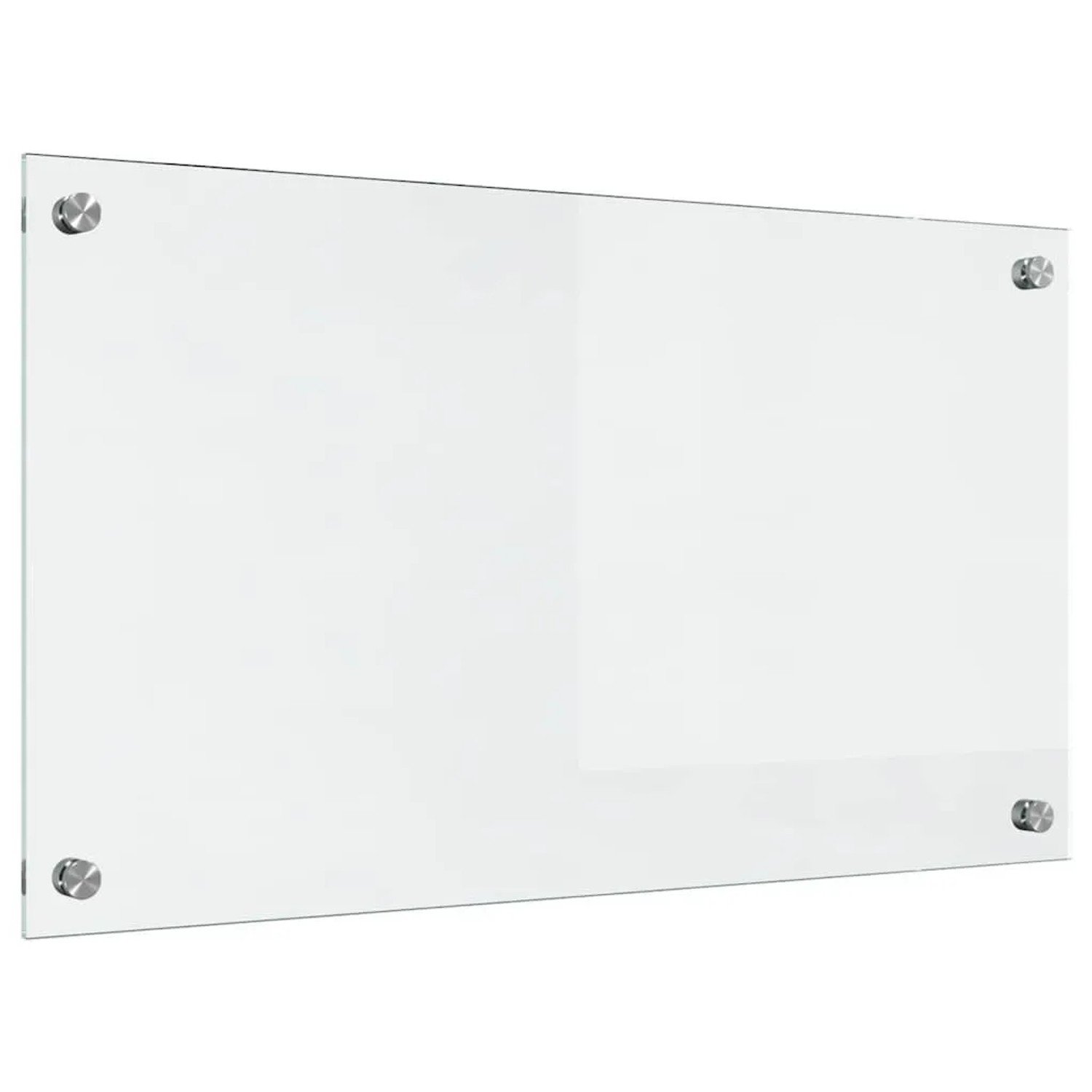vidaXL Küchenrückwand Transparent 70 x 40 cm Gehärtetes Glas 42018020
