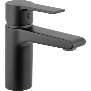Waschtischarmatur Bisenzio, Einhebelmischer, Schwarz Matt. Moderne Badarmatur.