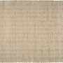 Naturfarbener Jute-Baumwoll Teppich (120x180 cm) mit dezentem Muster für Wohn- und Schlafräume.