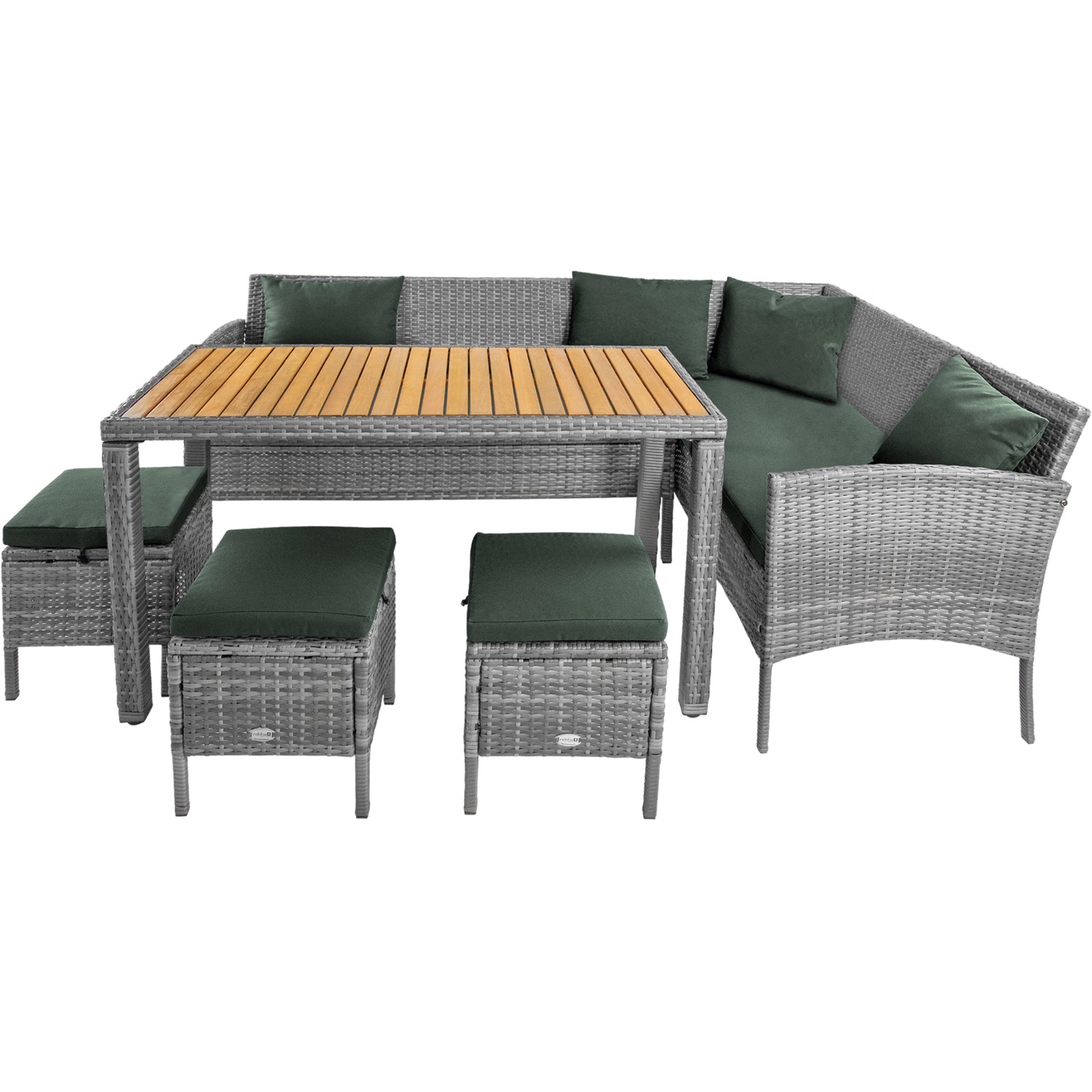 Amalfi rattan lounge set discount