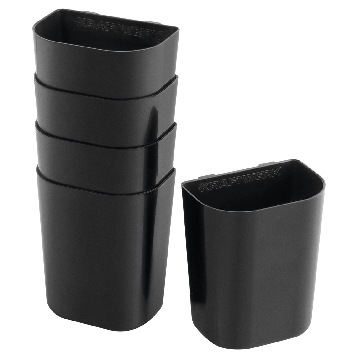 Kraftwerk Aufbewahrungsbox Universalbox 5er Set Anthrazit 90 x 75 x 50 mm
