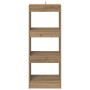 vidaXL Bücherregal Braun aus Holzwerkstoff, 3 offene Fächer, 103 cm hoch. Ideal für Bücher und Deko.