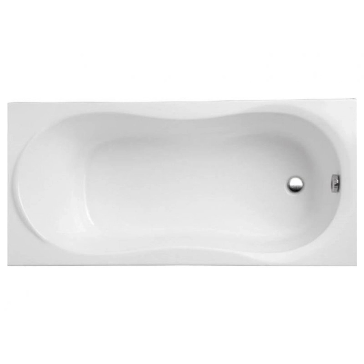 Bad Land Badewanne Rechteck GRACJA 180x80 Ablauf Füße