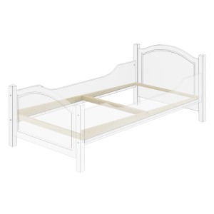 Heller Fichtenholz-Keilrahmen zur Kopfteilerhöhung, Reflux-Rahmen 90 cm. Für Lattenroste, ergonomische Schlafposition.