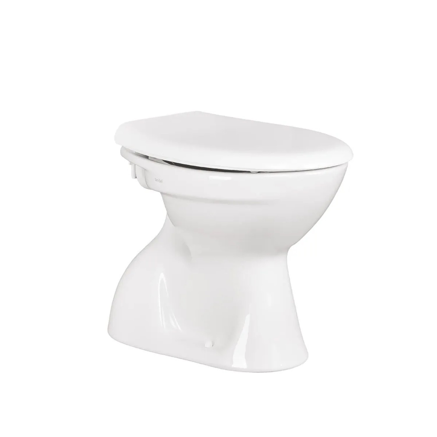 Belvit Stand WC Toilette Abgang Boden Senkrecht + Softclose Deckel