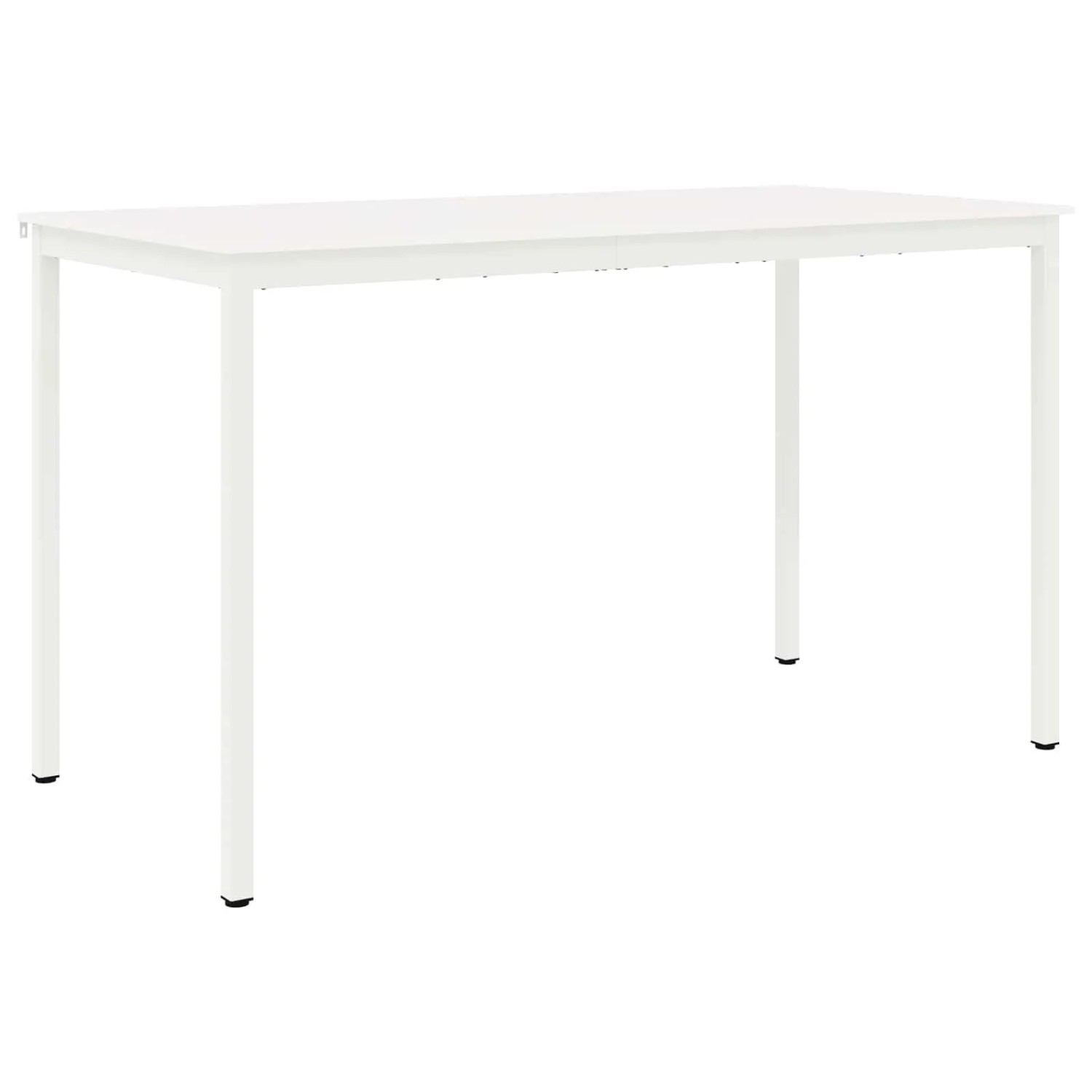 vidaXL Bartisch Weiß 110 x 55 x 105 cm Massives Kiefernholz 892812 günstig online kaufen