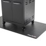 Char-Broil Grillmatte aus PVC unter Grill mit Rollen. Schutz vor Fettspritzern beim Grillen.