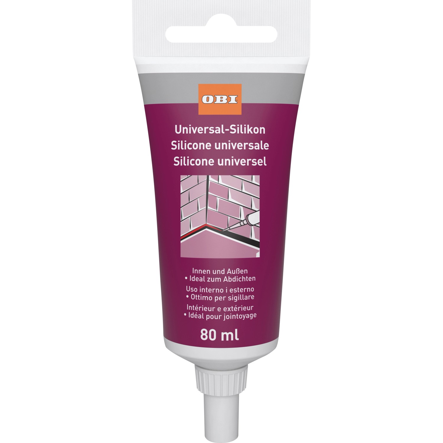 OBI Universal-Silikon Transparent 80 ml günstig online kaufen