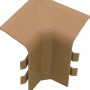 Wiroflex Innenecke Buche für Sockelleisten, einfache Montage ohne Gehrungsschnitte.