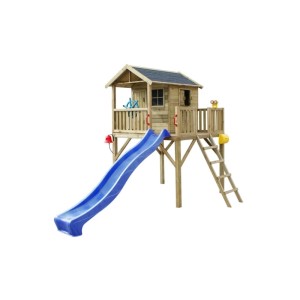 Prestige Garden Stelzenhaus Funny XXL KDI Inklusive Rutsche Blau