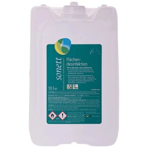 Sonett Flächendesinfektion 10 Liter Dvg Gelistet Nachfüllkanister Kunststoff Weiß