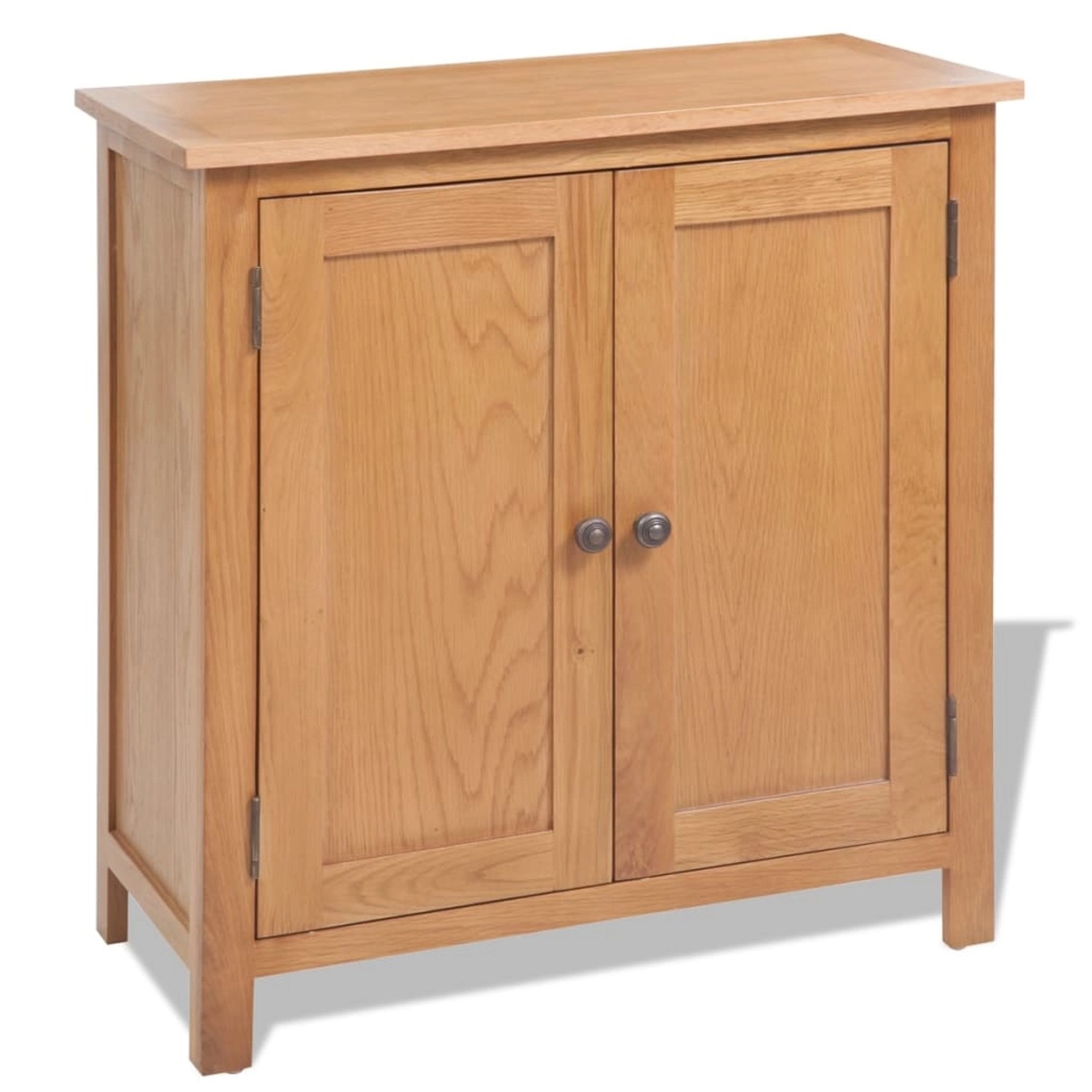 vidaXL Sideboard 70x35x75 cm Massivholz Eiche 243933 günstig online kaufen