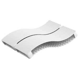 vidaXL Matratze Bonnell-Federkern Mittel 120x200 cm 3206401