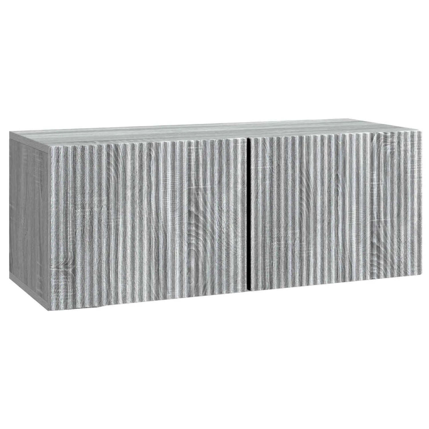 vidaXL Wandmontierter TV-Schrank Graues Sonoma 78,5 x 31 x 30 cm 898551