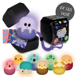 MegaLight Mini Lichter Eggy´s Mystery Lights Dimmbar mit Akku 9-fach Sortiert