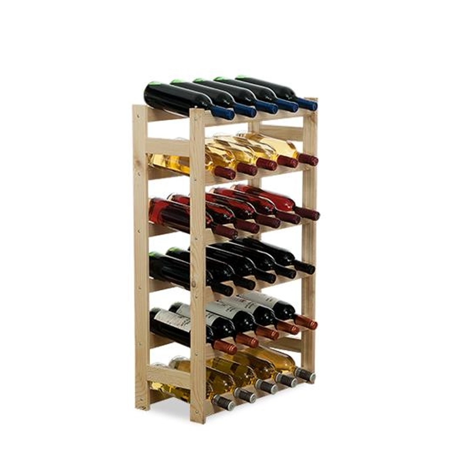 PROREGAL Weinregal Pinotwine HxBxT 86 x 53 x 25 cm 30 Flaschen Massives Kie günstig online kaufen