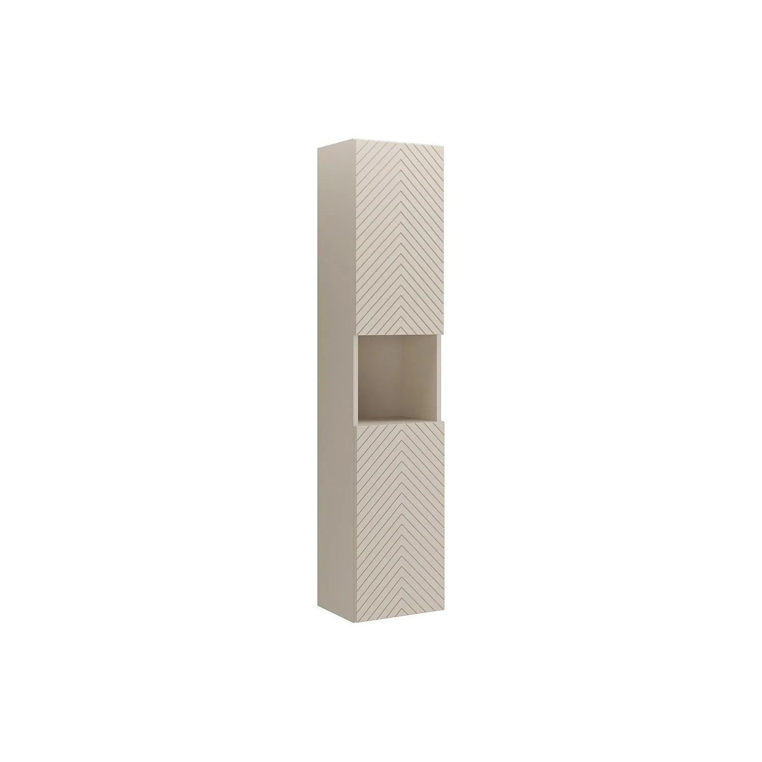 Vente-unique Badschrank Dorioni Beige 35 cm