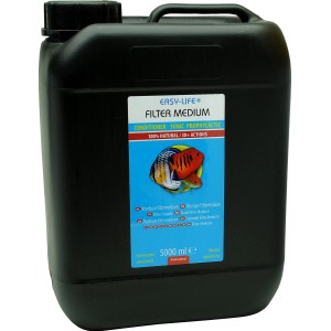 Easy-Life Filter Medium 5 l für Aquarien: Flüssiger Wasseraufbereiter für klares, gesundes Wasser.