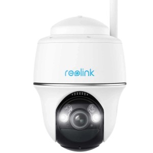 Reolink Überwachunskamera Argus Series B430 Akkubetriebene Kabellose 5 MP Dualband WLAN-Kamera mit Schwenk- und Neigefunktion