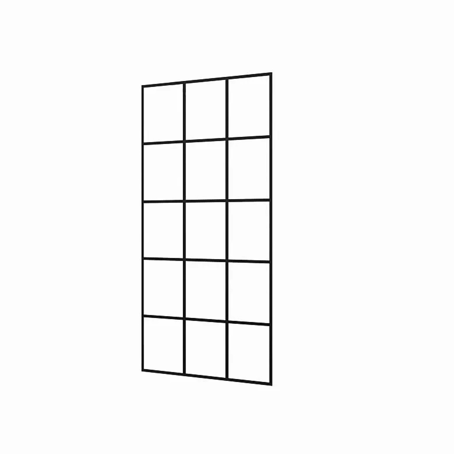 Duschparadies 117x 200cm Walk-in Duschwand 8mm NANO ESG-Glas Dusche Mit Git günstig online kaufen