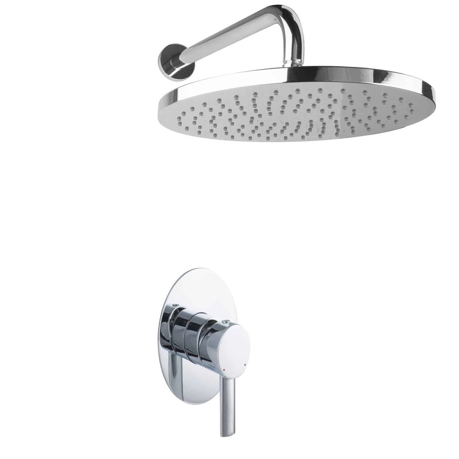 PaulGurkes Regendusche Unterputz Dusch Set  oval