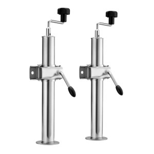 Xpotool Anhängerstütze Paar Höhenverstellbar 510-760Mm Klemmhalter Abstellstütze