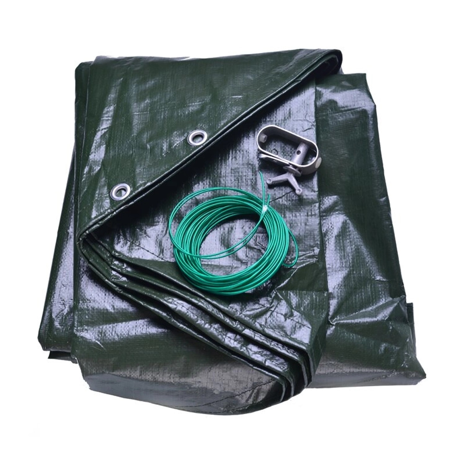 Poolomio Winterplane Premium Winterabdeckung 200 my Rund 640 cm