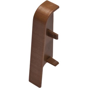 OBI Zwischenstück Nuss (2 Stk.) für Sockelleisten, Kunststoff, für saubere Übergänge.