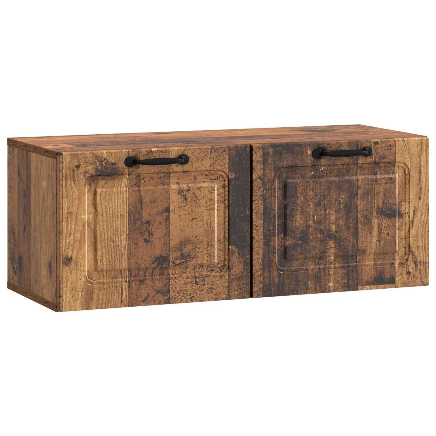 vidaXL Wandmontierter TV-Schrank Altholz 78,5 x 31 x 30 cm 899403