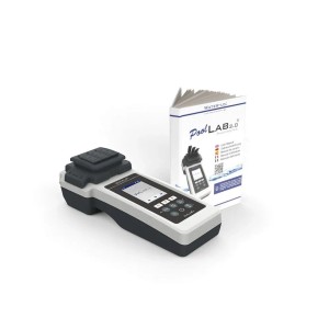 Water-i.d. PoolLab 2.0: Elektronischer Pooltester mit Display und Anleitung.