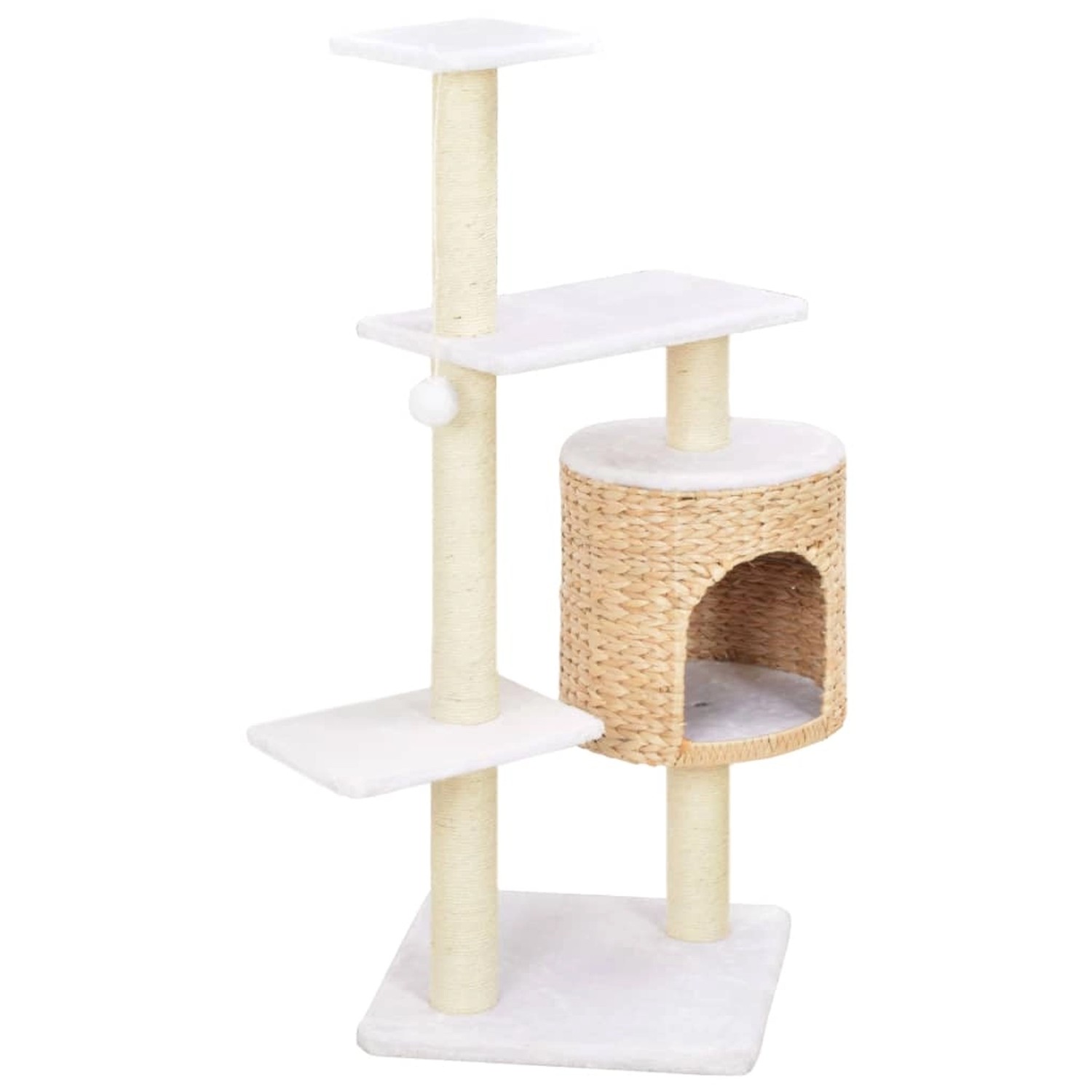 vidaXL Katzen-Kratzbaum Sisal Seegras Modell 3