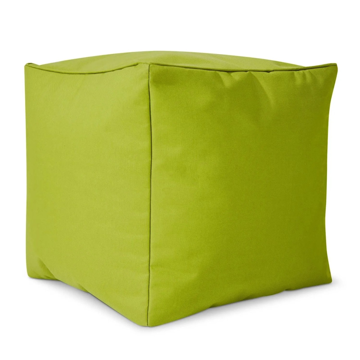 Green Bean Sitzhocker Cube 40 x 40 x 40 cm Wetterfest Waschbarer Bezug Grün