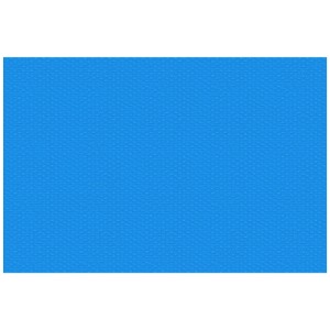 Tectake Pool Solarfolie Rechteckig und Selbstschwimmend Zuschneidbar 400 x 600 cm 400 x 600 x 1 cm Blau