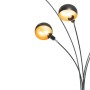 QAZQA Design-Stehlampe Schwarz mit Gold 5 Lichter Sixties Marmo_8