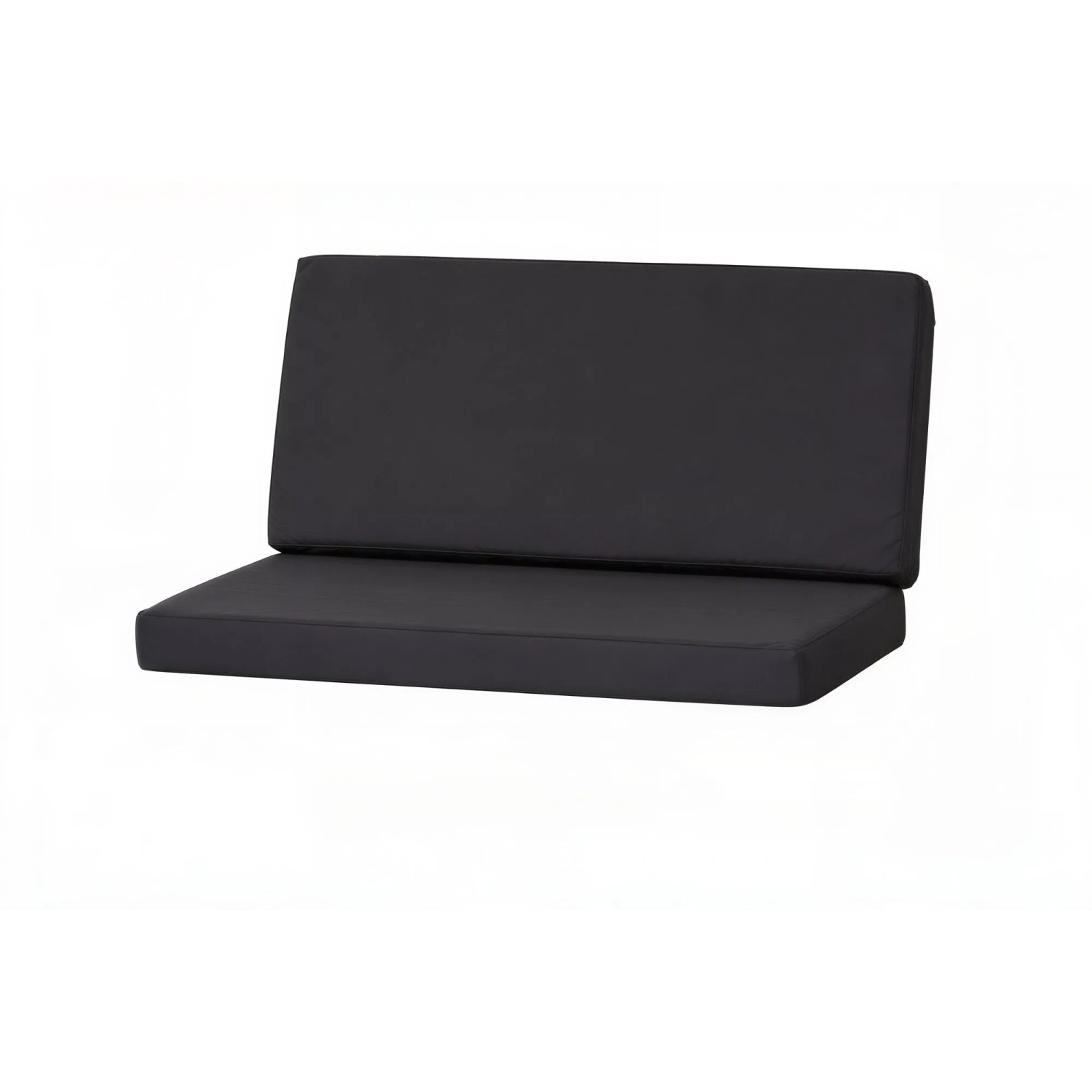 Setgarden Flat Kissen Outdoor Hollywoodschaukel Kissen 140x50x50x7cm Kissen Für 2 Sitzer Schaukel 1tlg Schwarz