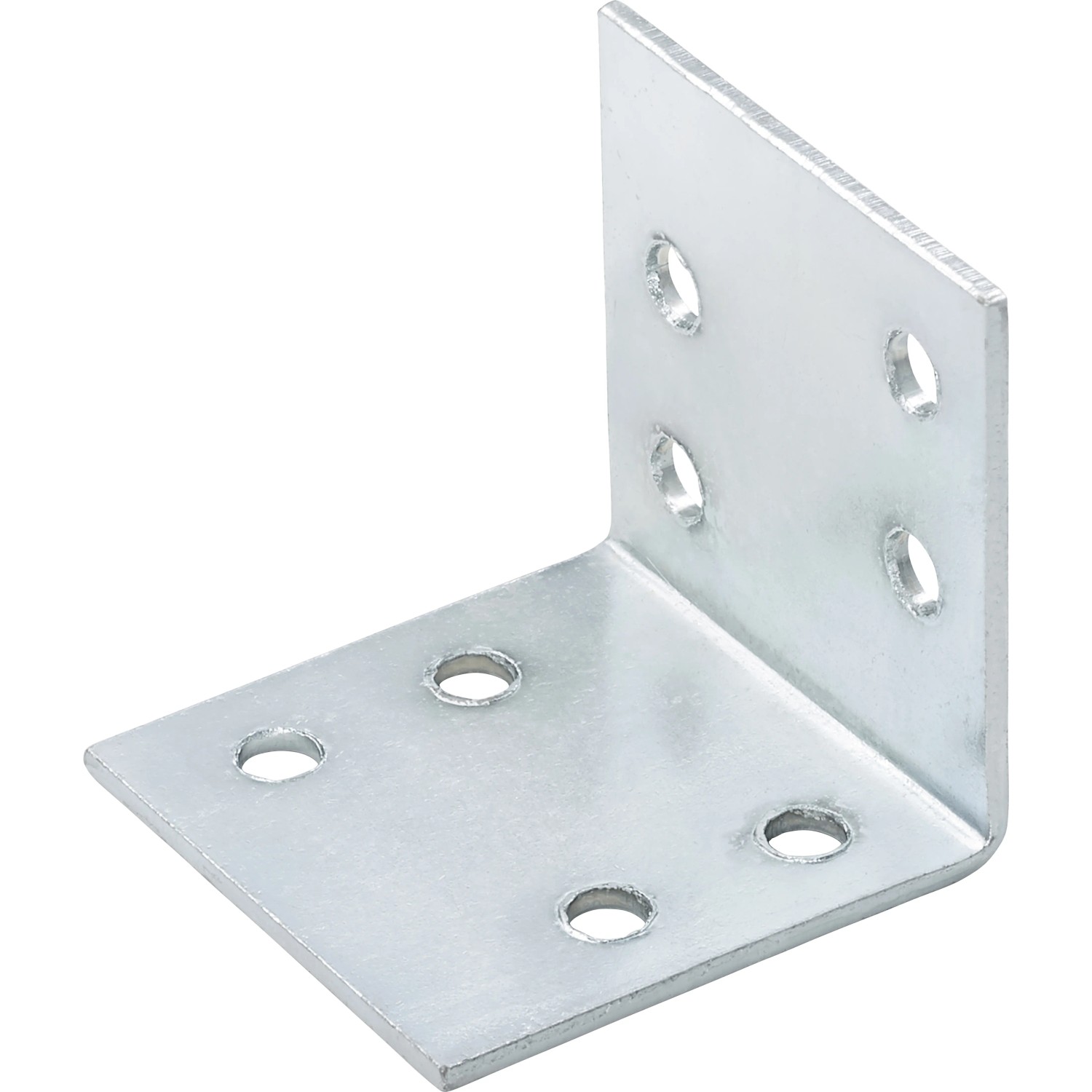 Edelstahl Winkelverbinder, 40x40x40 mm, 40 Stück, zur Holzverbindung, mit Löchern zum Anschrauben.