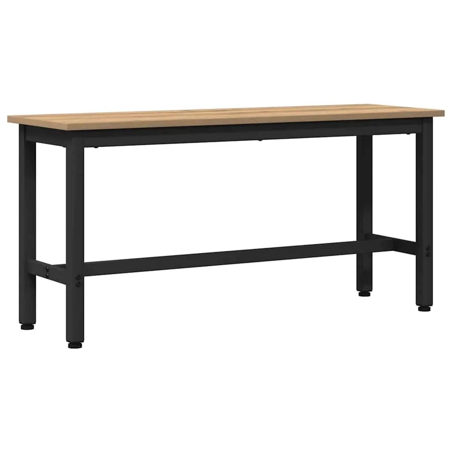 vidaXL Esstischbank Artisan-Eiche 100 x 32,5 x 48,5 cm 873760