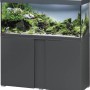 Eheim VivalineLED 240 Anthrazit Aquarium-Komplettset mit Unterschrank, bepflanzt.