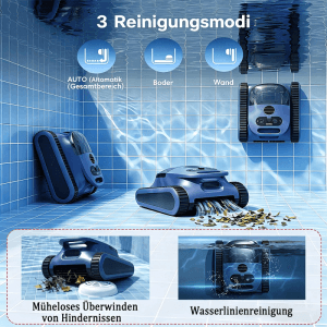 EVERCROSS BOT U9 Poolroboter Boden und Wand mit APP